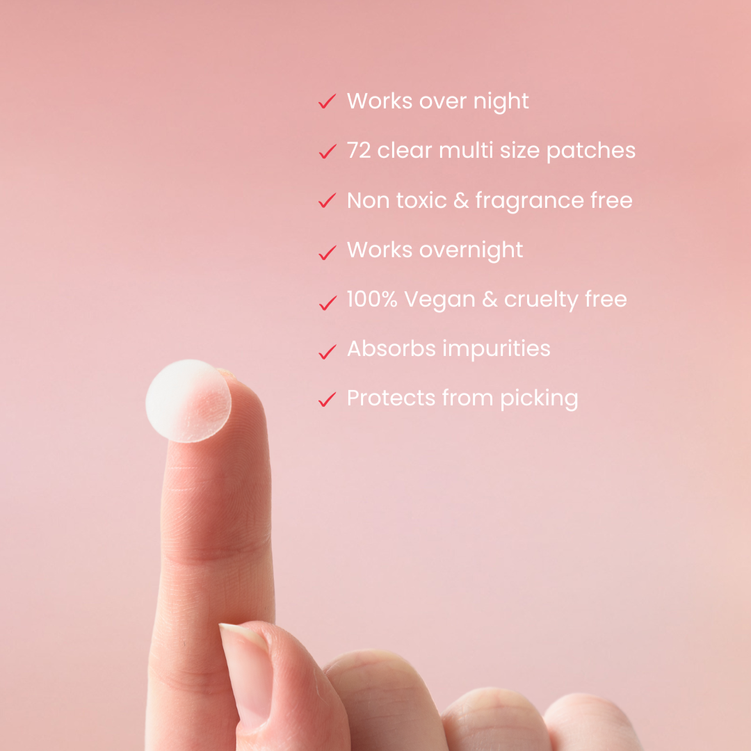 Yae Clear Pimple Patches for targeted acne treatment - includes 72 patches